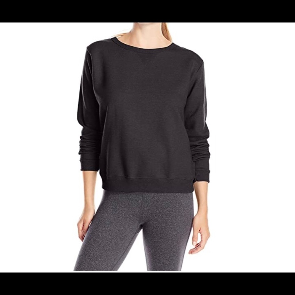 Hanes Women's V-Notch Pullover Fleece Sweatshirt
